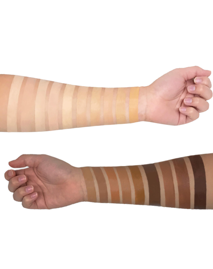 17 shades for all skin tones