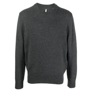 fine-knit recycled-wool jumper